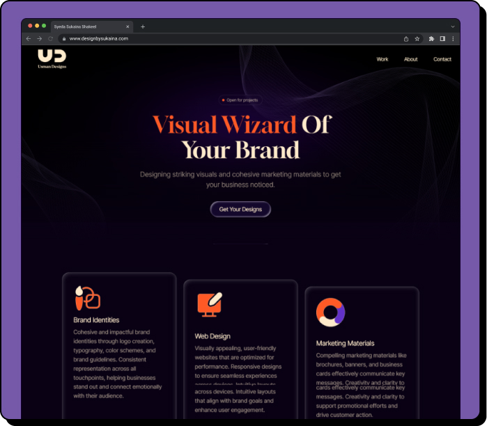 portfolio carousel